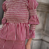 Midi skirt with darts | Carmen