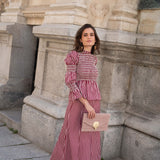 Midi skirt with darts | Carmen
