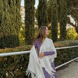 Poncho grande | Blanco