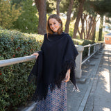 Poncho grande | Azul marino