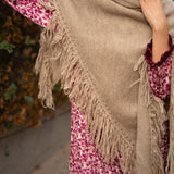 Poncho pequeño | Beige