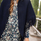 Poncho pequeño | Azul Marino
