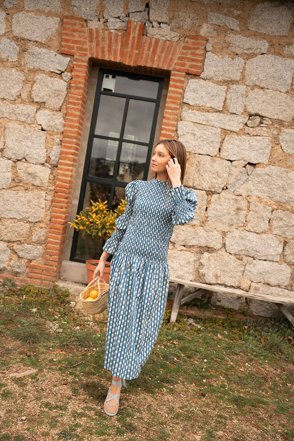 Bordados Zw Collection Vestido Combinado Volumen Zara Vestido Midi