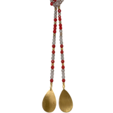 Multi-position Stone Necklace | Red