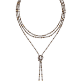 Collar multiposición piedras | Morado