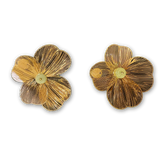 Pendiente flor | Verde claro