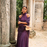 Poncho pequeño | Berenjena