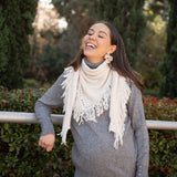 Mini Poncho | Blanca