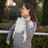 Mini Poncho | Blanca