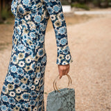 Printed guest bag | Blue
