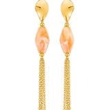 Pendientes Piedra | Naranja