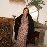 Large brown poncho | Ale