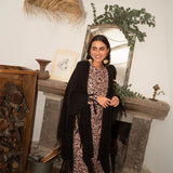 Large brown poncho | Ale