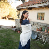 Poncho pequeño | Blanco