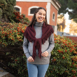 Mini Poncho | Granate