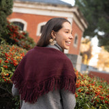 Mini Poncho | Granate