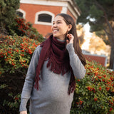 Mini Poncho | Granate