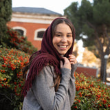 Mini Poncho | Granate