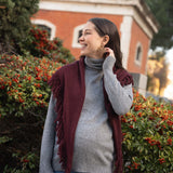 Mini Poncho | Granate