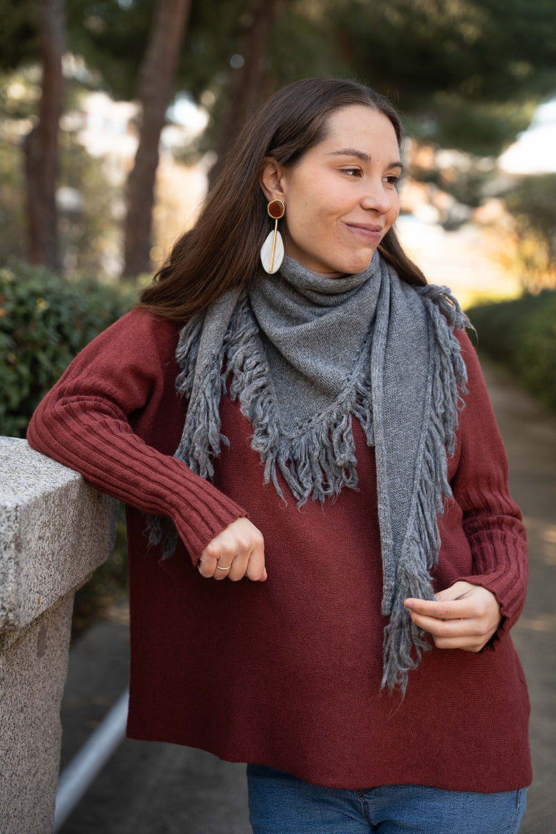 Mini Poncho | Gris