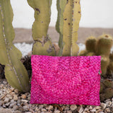 Bolso Rafia Fucsia