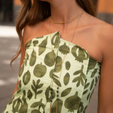 Multi-position chain necklace | Green
