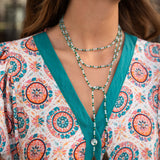 Collar multiposición piedras | Verde