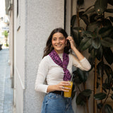Limited Edition Scarf and Brooch Pack | Lavender