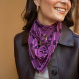Limited Edition Scarf and Brooch Pack | Lavender