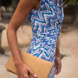 Cartera de rafia | Camel