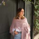 Poncho grande | Rosa Palo