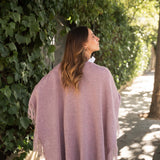 Poncho grande | Rosa Palo