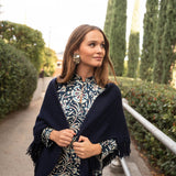 Poncho pequeño | Azul Marino