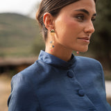 Multicolor Stone Earrings