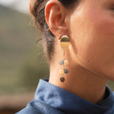 Multicolor Stone Earrings