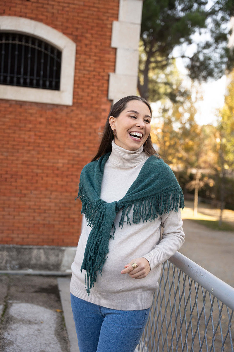 Mini Poncho | Teal