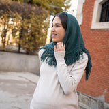 Mini Poncho | Azul verdoso