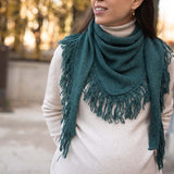 Mini Poncho | Azul verdoso