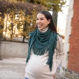 Mini Poncho | Azul verdoso