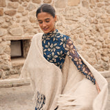 Poncho grande | Beige **PREVENTA**