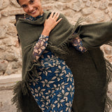 Poncho grande | Verde Caza **PREVENTA**
