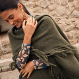 Poncho grande | Verde Caza **PREVENTA**