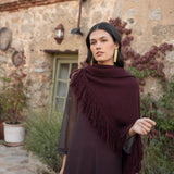 Poncho pequeño | Granate