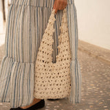 Bolso Crochet Flores
