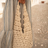 Bolso Crochet Flores