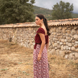 Falda Terracota