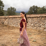 Falda Terracota