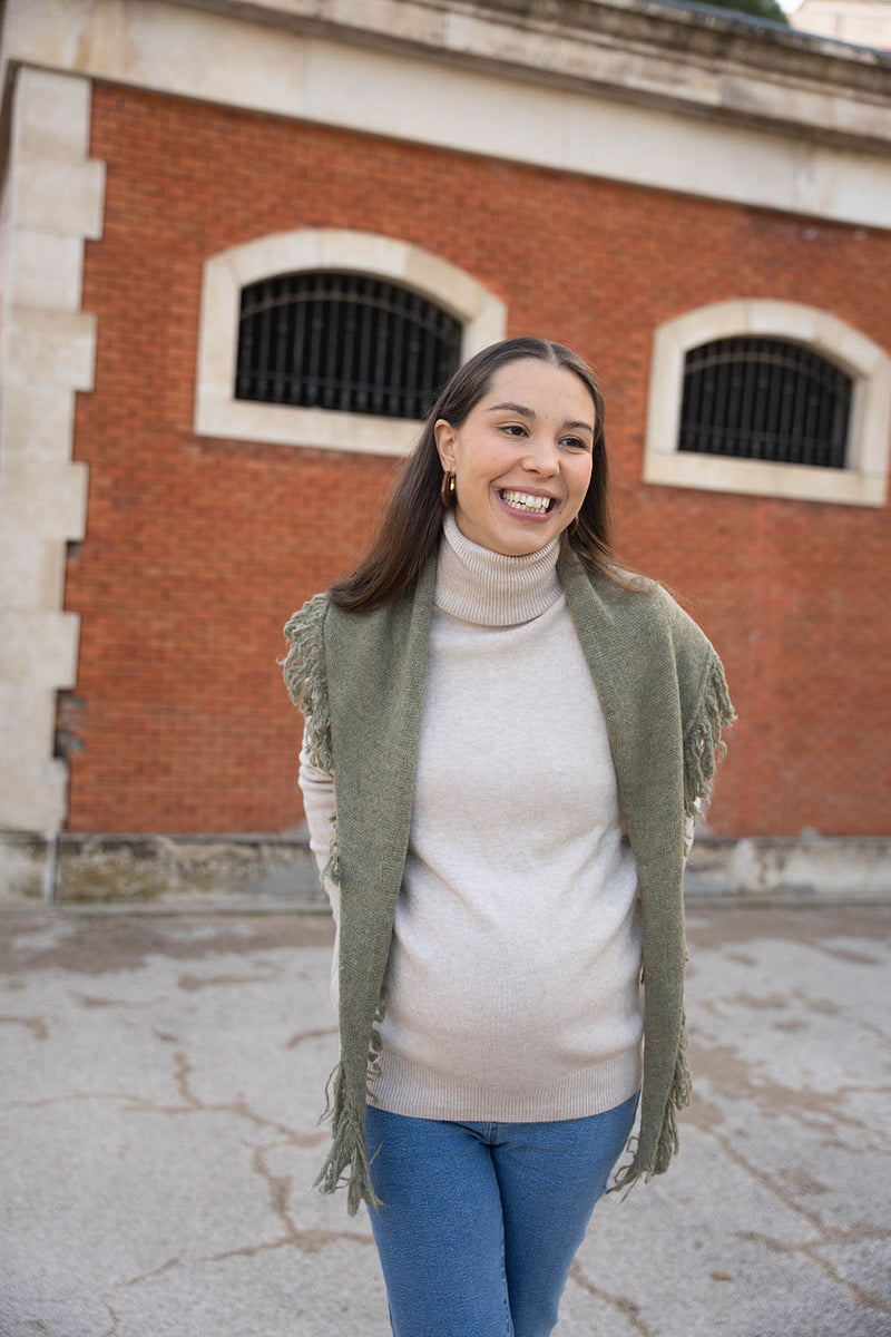 Mini Poncho | Verde