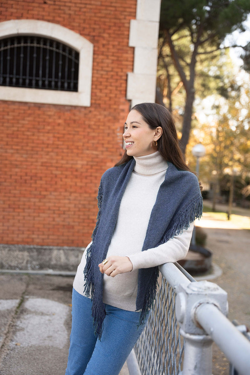 Mini Poncho | Azul klein