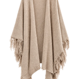 Poncho grande | Beige **PREVENTA**